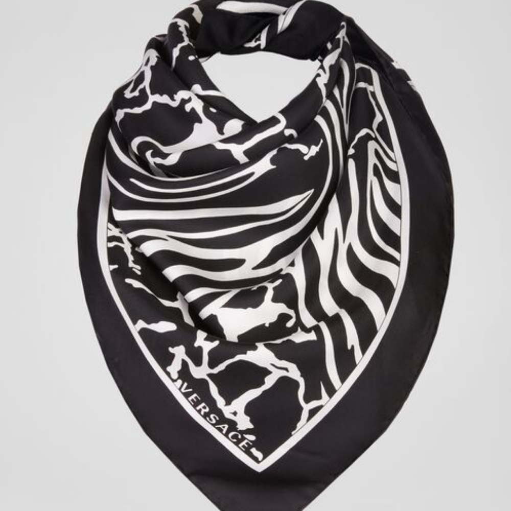 Versace silk scarf